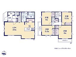 横浜市栄区東上郷町2期　新築戸建　全1棟