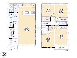 藤沢市大鋸　新築戸建　全3棟　C号棟