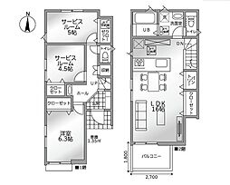 横浜市金沢区高舟台1丁目　新築戸建　全1棟　1号棟