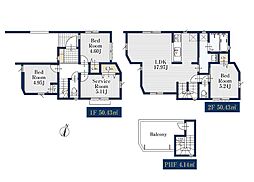 川崎市宮前区神木本町5丁目　新築戸建　全1棟　1号棟