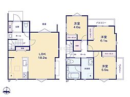 横浜市南区清水ヶ丘　新築戸建　全3棟　A号棟