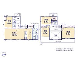 横浜市栄区桂台東2期　新築戸建　全1棟　1号棟