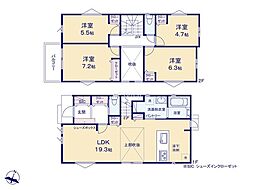 横浜市南区平楽3　新築戸建　全2棟　2号棟