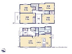 横浜市南区平楽3　新築戸建　全2棟　1号棟