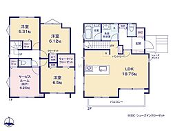 横浜市港南区上大岡1丁目4　新築戸建　全1棟　1号棟
