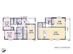 横浜市鶴見区岸谷2丁目2　3期4期　新築戸建　全3棟　13号棟