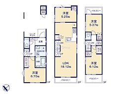 横浜市鶴見区東寺尾1丁目5　新築戸建　全5棟　5号棟