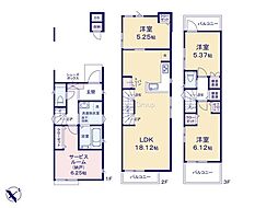 横浜市鶴見区東寺尾1丁目5　新築戸建　全5棟　4号棟