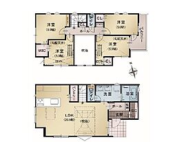横浜市泉区岡津町2期　新築戸建　全3棟　3号棟