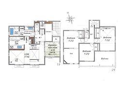 横浜市戸塚区深谷町　新築戸建　全5棟　3号棟