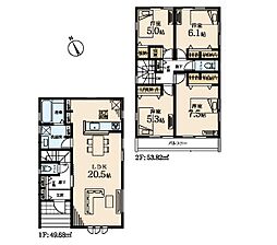 茅ヶ崎市高田4丁目 新築戸建 全2棟 2号棟