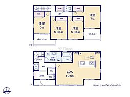 横浜市都筑区加賀原1丁目　新築戸建　全1棟　1号棟