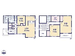 横浜市神奈川区片倉4丁目　中古戸建　1号棟