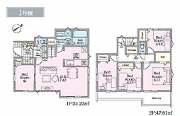 横浜市緑区長津田町　新築戸建　全4棟　1号棟