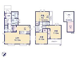 横浜市港南区東永谷1丁目 新築戸建 全2棟 B号棟