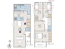 横浜市保土ケ谷区初音ケ丘3　新築戸建　全7棟　2号棟