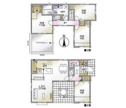横浜市金沢区高舟台1丁目　新築戸建　全1棟　1号棟
