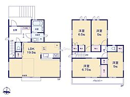横浜市金沢区六浦南1丁目　新築戸建　全2棟　1号棟