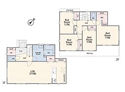 横浜市泉区新橋町5期　新築戸建　全1棟　1号棟