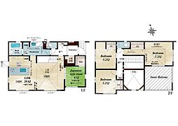 横浜市金沢区釜利谷西6丁目　新築戸建　全1棟　1号棟