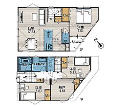 横浜市西区元久保町2　新築戸建　全3棟　3号棟