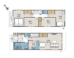 横浜市西区元久保町2　新築戸建　全3棟　1号棟