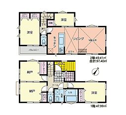 鎌倉市大船 新築戸建 全2棟 B号棟