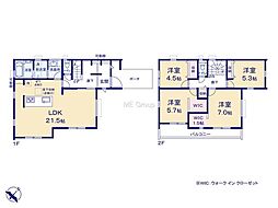 横浜市青葉区美しが丘西3丁目第2　新築戸建　全1棟　1号棟