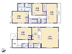 大和市下鶴間　新築戸建　全1棟　1号棟