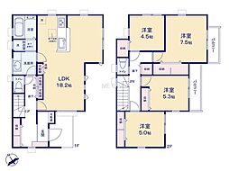 横浜市旭区上白根2丁目　新築戸建　全1棟　1号棟