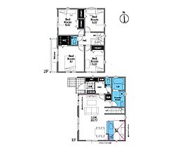 厚木市水引2丁目1期　新築戸建　全2棟　2号棟