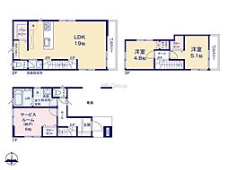 横浜市金沢区釜利谷東1丁目　新築戸建　全2棟　2号棟
