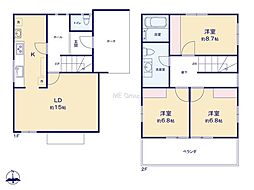 横浜市青葉区美しが丘3丁目　中古戸建