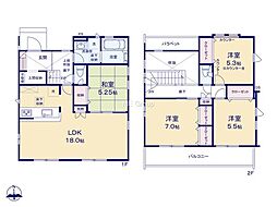 座間市新田宿　新築戸建　全2棟　2号棟