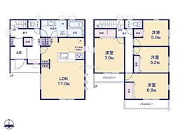 鎌倉市関谷　新築戸建　全2棟　1号棟