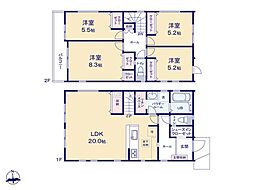 横浜市栄区桂台西2丁目　新築戸建　全3棟　3号棟