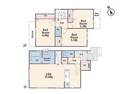 藤沢市天神町3丁目1期　新築戸建　全2棟　1号棟