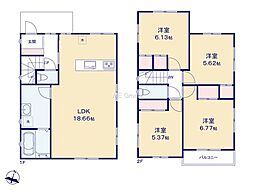 横浜市南区永田台　新築戸建　全1棟　1号棟