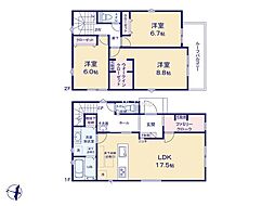 伊勢原市白根第1期　新築戸建　全2棟　1号棟