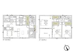 秦野市西田原第19　新築戸建　全1棟　1号棟