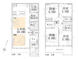 横浜市港南区笹下2丁目第1期　新築戸建　全3棟　G号棟