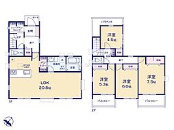 横浜市都筑区荏田南4丁目　新築戸建　全1棟　1号棟