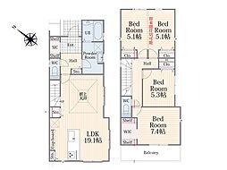 横浜市戸塚区上柏尾町5期　新築戸建　全2棟　2号棟