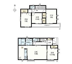 横浜市青葉区大場町　新築戸建　全3棟　B号棟