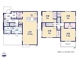 横浜市金沢区釜利谷西3丁目　新築戸建　全1棟　1号棟
