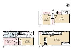 グラファーレ川崎市高津区子母口3期　全2棟　2号棟