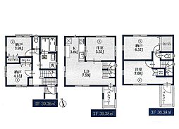 川崎市川崎区境町2　新築戸建　全7棟　7号棟