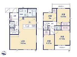 相模原市南区御園3丁目9期　新築戸建　全2棟　2号棟