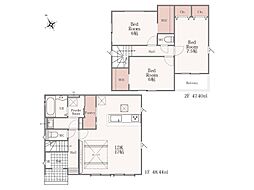 秦野市曽屋1丁目8期　新築戸建　全2棟　1号棟