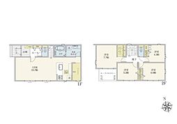 八王子市上壱分方町25−1期　新築戸建　全5棟　1号棟